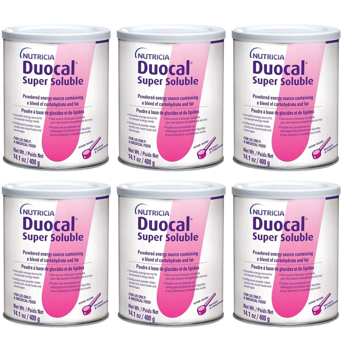 Duocal Oral Supplement Powder, Unflavored, 14 oz - 49828-Single - LL Medico