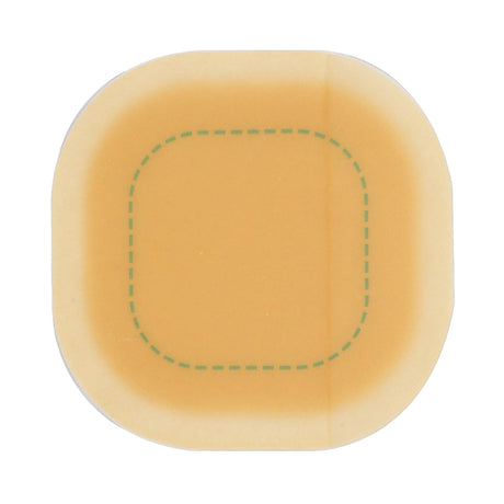 DuoDERM Signal CGF, Hydrocolloid Dressing, Square, Foam Backing, Tan, Sterile, 5.5" x 5.5" - 403327-Box - LL Medico