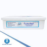DynaCare Flush Away Flushable Wipes, Aloe & Lanolin, 60 Count Tub - 1314-Pack - LL Medico
