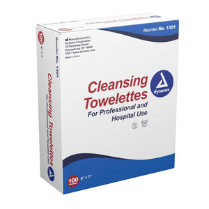 Dynarex Antiseptic Skin Towelettes, Scented, Individual Packets - 1301-Box - LL Medico