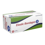 Dynarex Elastic Bandage, Clip Detached Closure, 4 in x 5 yd Roll, Non - Sterile - 3664-Box - LL Medico