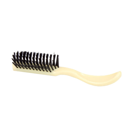 Dynarex Nylon Bristle Hairbrush, Adult, Ivory, 9 Inch - 4881-Single - LL Medico