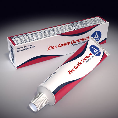 Dynarex We Care Zinc Oxide Ointment Skin Protectant, 1 oz Tube - 1190-Single - LL Medico