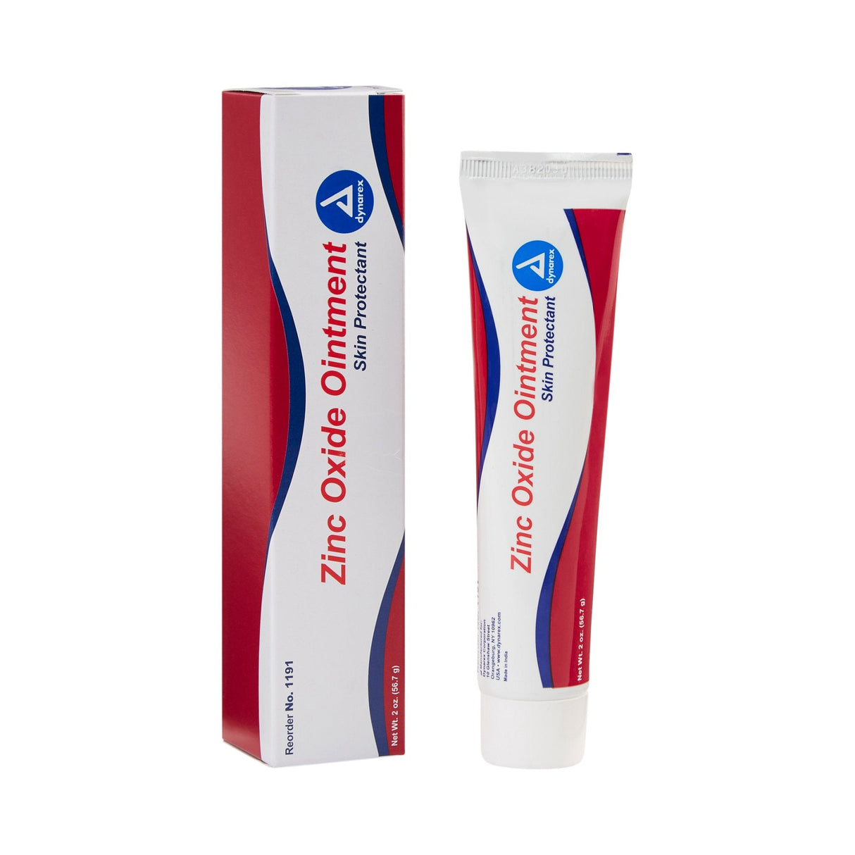 Dynarex Zinc Oxide Skin Protectant, Scented, 2 Oz Tube - 1191-Single - LL Medico