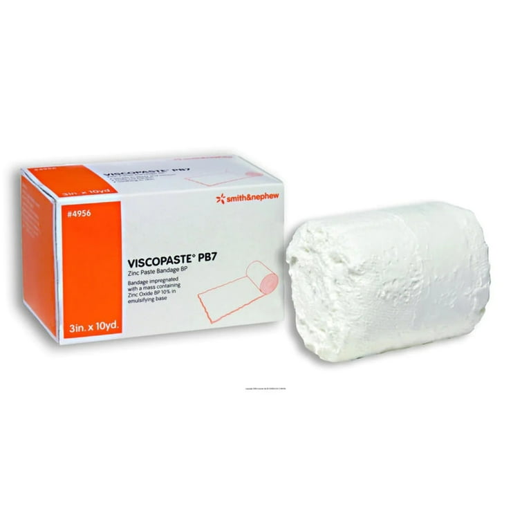 Viscopaste PB7 Zinc Impregnated Dressing, 3 Inch x 10 Yard