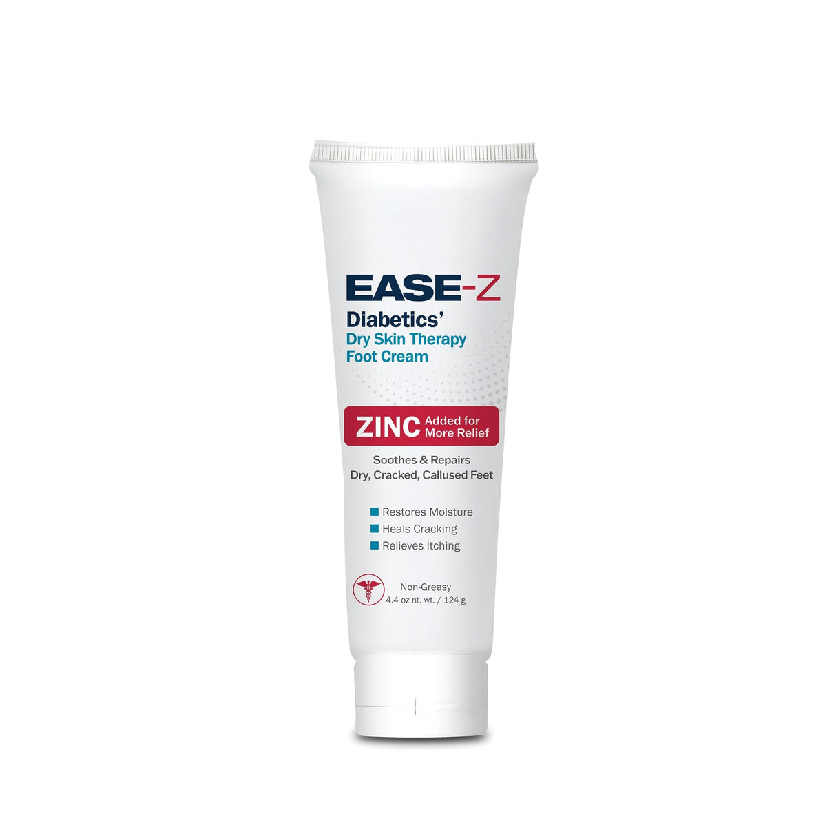EASE-Z Diabetics' Dry Skin Therapy Foot Cream, Scented, 4.4-ounce Tube - EZF5ZT-Single - LL Medico