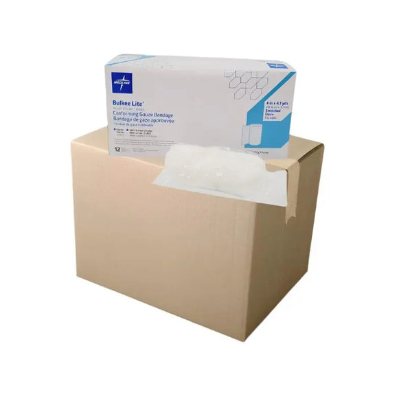 Bulkee Lite Conforming Gauze Bandage, 4 Inch x 4.1 Yard