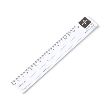 Educare Wound Measuring Ruler Guide, Paper - MSCEDURULER-Pack - LL Medico