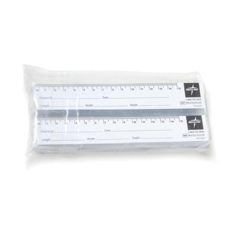 Educare Wound Measuring Ruler Guide, Paper - MSCEDURULER-Pack - LL Medico