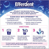 Efferdent Complete Clean Anti-Bacterial Dental Appliance Cleanser Tablets, Box of 44 - 81483201586-Box - LL Medico