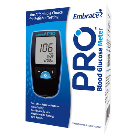 Embrace Blood Glucose Meter - ALL01AM0200-Single - LL Medico