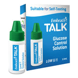 Embrace Talk Blood Glucose Control Solution, Level 1, 2.5 mL - APX03AB0318-Single - LL Medico