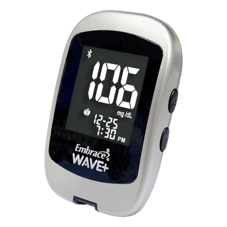 Embrace Wave+ Blood Glucose Meter - APX04AB0400BT-Single - LL Medico