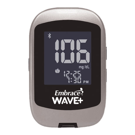 Embrace Wave+ Blood Glucose Meter - APX04AB0400BT-Single - LL Medico