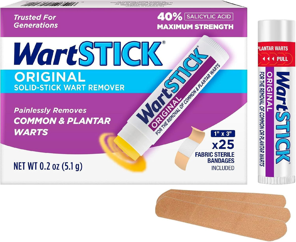 Emerson Wart Stick Solid-Stick Wart Remover Original, 0.2 oz - 08346724624-Single - LL Medico