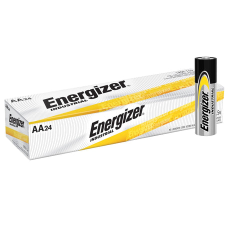 Energizer Industrial, Alkaline Battery, AA, 1.5 Volt, Disposable - EN91-Single - LL Medico