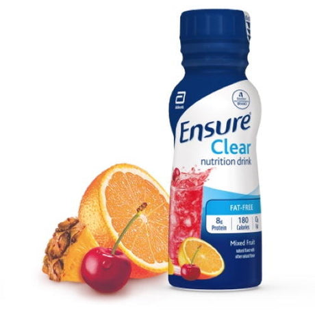 Ensure Clear Nutrition Drink, Mixed Fruit, 10 oz Bottle, CS/12 - 62479-Case - LL Medico