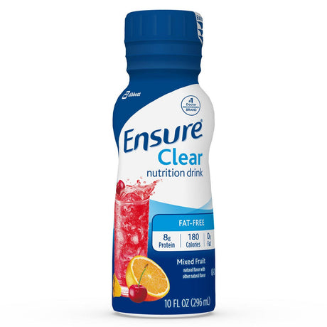 Ensure Clear Nutrition Drink, Mixed Fruit, 10 oz Bottle, CS/12 - 62479-Case - LL Medico