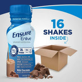 Ensure Enlive Milk Chocolate, 8 oz Bottle, CS/24 - 64283-Case - LL Medico