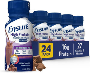 Ensure High Protein Nutrition Shake, Chocolate, 8 oz - 64134-Case - LL Medico