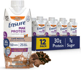Ensure Max Protein Cafe Mocha, 11 oz Carton, CS/12 - 66893-Case - LL Medico