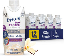 Ensure Max Protein French Vanilla, 11 oz Carton, CS/12 - 67165-Case - LL Medico