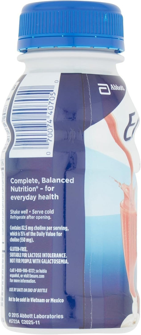 Ensure Original Nutrition Shake, Strawberry, 8 oz - 57234-Single - LL Medico
