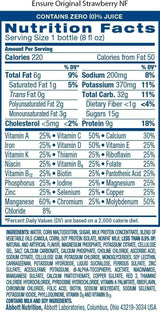 Ensure Original Nutrition Shake, Strawberry, 8 oz - 57234-Single - LL Medico