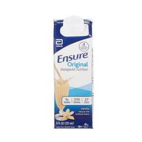 Ensure Original Therapeutic Shake, Vanilla, 8 oz Carton - 64931-Case - LL Medico