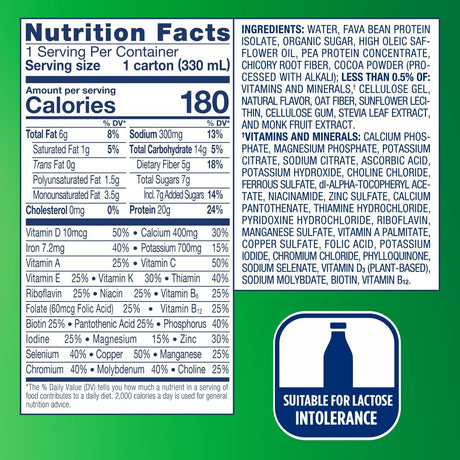 Ensure Plant Based Protein Shake, Chocolate, 11 oz - 67453-Single - LL Medico