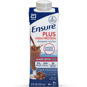 Ensure Plus High Protein Nutrition Shake, Chocolate, 8 oz - ENS68230-Single - LL Medico