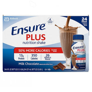 Ensure Plus Nutrition Shake, Milk Chocolate, 8 oz - 58299-Single - LL Medico