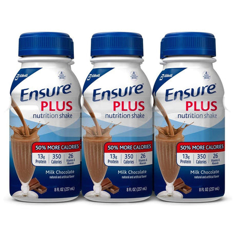 Ensure Plus Nutrition Shake, Milk Chocolate, 8 oz - 58299-Single - LL Medico
