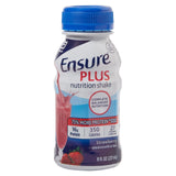 Ensure Plus Nutritional Shake, Strawberry, 8 oz Bottle, CS/24 - 57269-Case - LL Medico