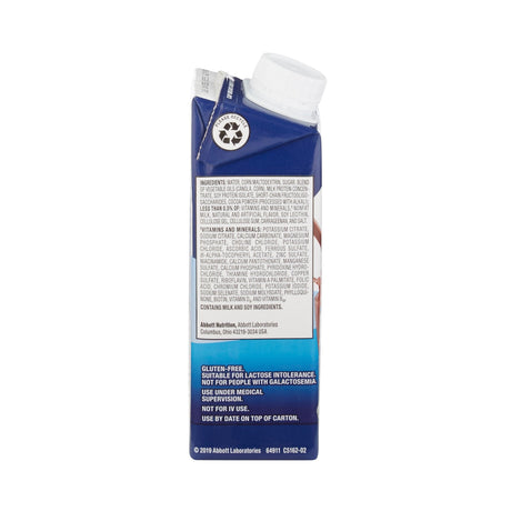 Ensure Plus Therapeutic Nutritional Shake, Chocolate, 8 oz Carton - 64911-Case - LL Medico