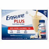 Ensure Plus Therapeutic Nutritional Shake, Vanilla, 8 oz Bottle, CS/24 - 58303-Case - LL Medico