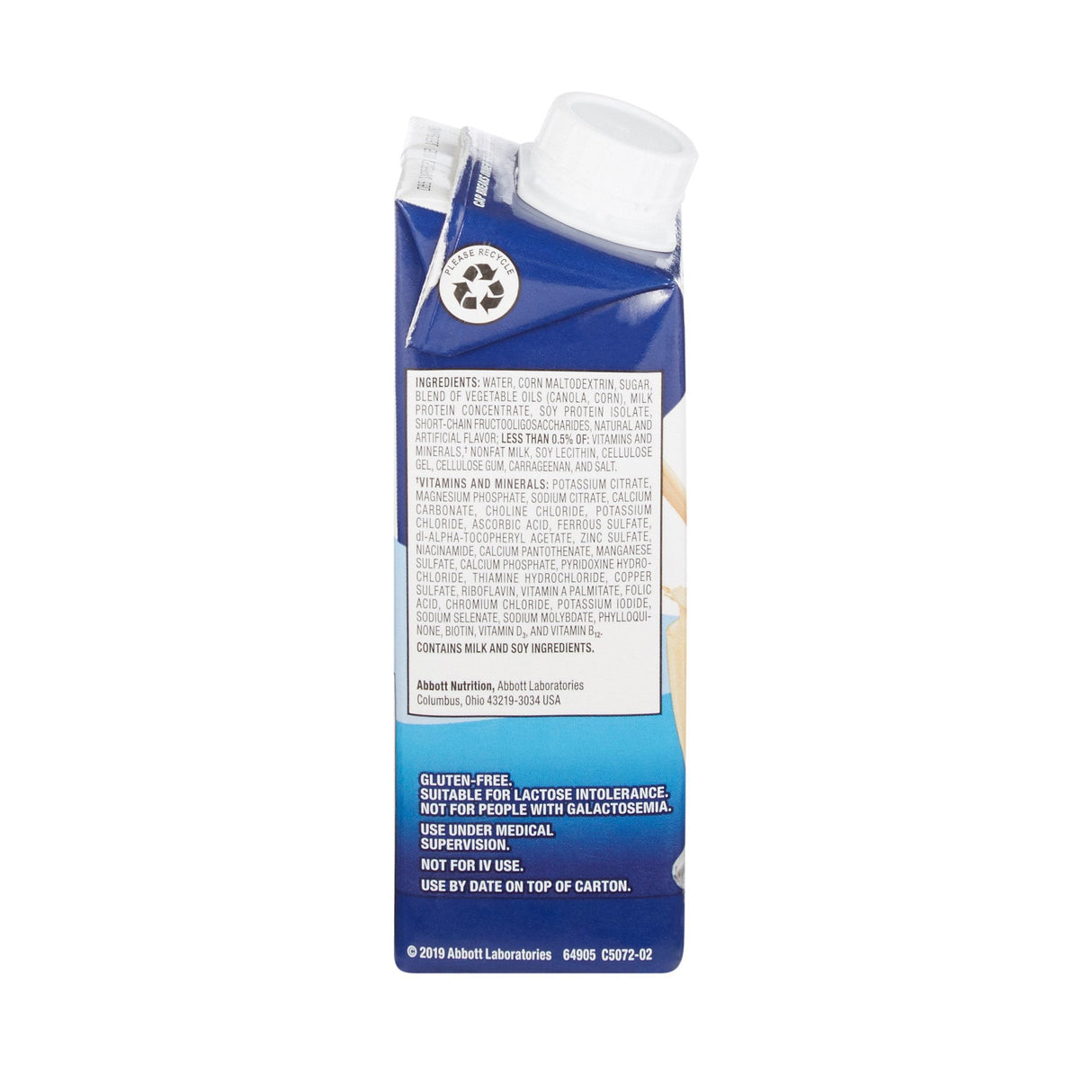Ensure Plus Therapeutic Nutritional Shake, Vanilla, 8 oz Carton - 64905-Case - LL Medico