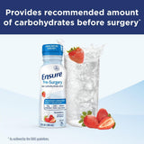 Ensure Pre - Surgery Clear Carbohydrate Drink, Strawberry, 10 oz Bottle - 65044-Case - LL Medico