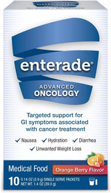 enterade Advanced Oncology Oral Supplement Powder Packets, Orange Berry, 0.13 oz - 20850052516011-Box - LL Medico