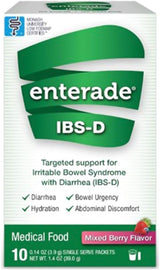 enterade IBS-D Powder Packets, Mixed Berry, 0.14 oz Packet - 20850052516295-Each - LL Medico