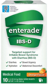 enterade IBS-D Powder Packets, Orange, 0.14 oz - 20850052516301-Each - LL Medico