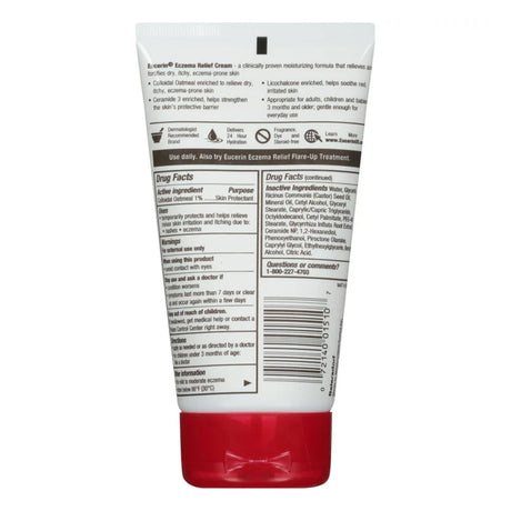 Eucerin Eczema Relief Cream, Unscented - 07214001510-Single - LL Medico