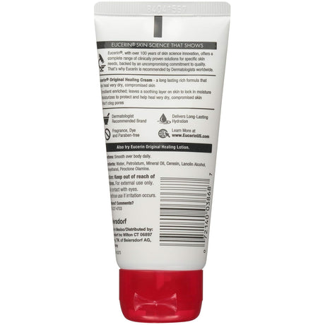 Eucerin Original Healing Cream, Fragrance Free, Unscented - 72140003868-Single - LL Medico