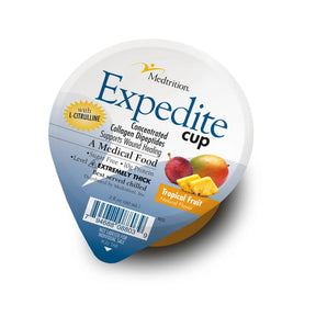 Expedite Concentrated Collagen Tropical Fruit Flavor, 2 oz Cup - 18803-Case - LL Medico