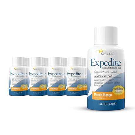 Expedite Concentrated Liquid Collagen, Peach Mango Flavor, 2 oz - 18800-Single - LL Medico