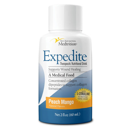 Expedite Concentrated Liquid Collagen, Peach Mango Flavor, 2 oz - 18800-Single - LL Medico