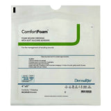 ComfortFoam Bordered Foam Wound Dressing w/ Soft Silicone Adhesive, 6 x 8 Inch