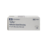 Telfa White Adhesive Dressing, 4 x 4 Inch