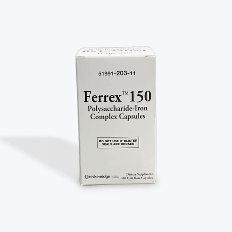 Ferrex 150 Polysaccharide - Iron Complex Mineral Supplement - 51991020311 - LL Medico