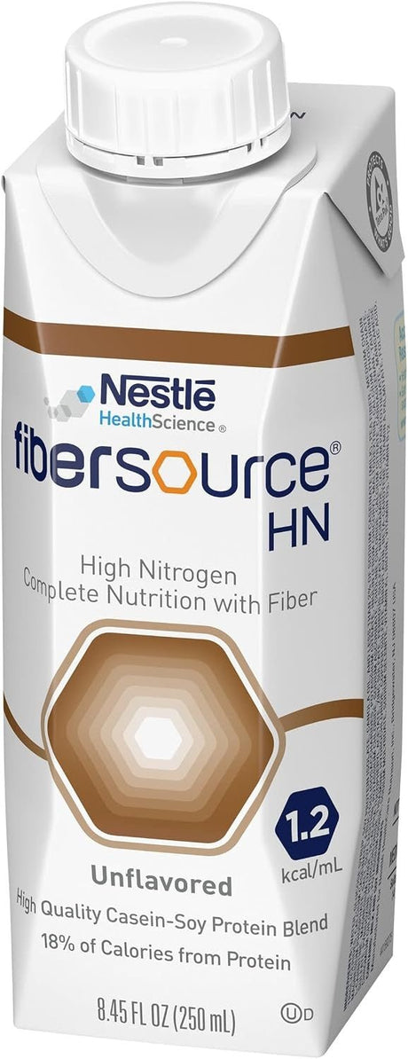 Fibersource HN Tube Feeding Formula, Unflavored, 250 mL - 10043900185504-Case - LL Medico